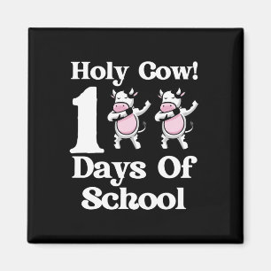 Íman Vaca 100 Dias De Escola 100.º Dia De Batida Mais I