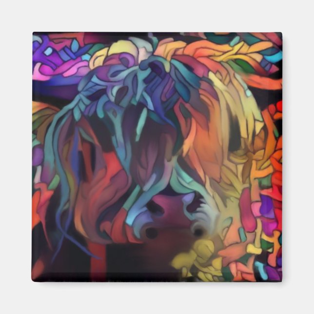 Íman Vaca de Highland escocesa (Frente)