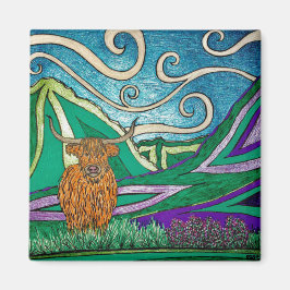 Íman Vaca Highland - Magnet