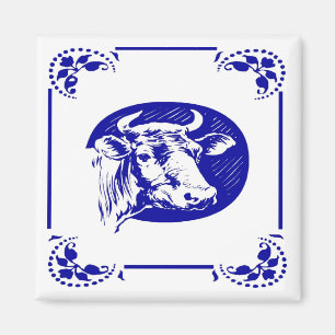Íman Vaca holandesa azul