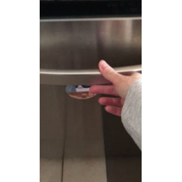 Íman Vaca Leiteira e Flor Vermelho