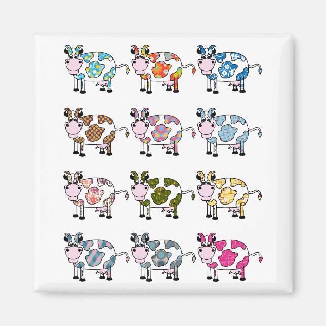 Íman Vacas de fundição (Frente)