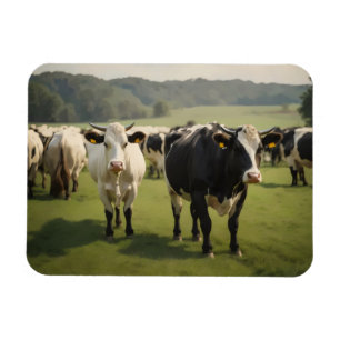 Íman Vacas num campo