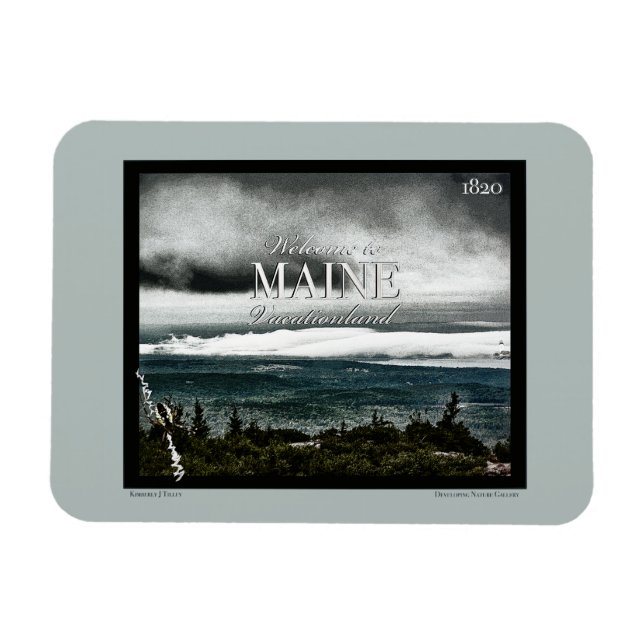 Íman Vacationland, Maine (Horizontal)