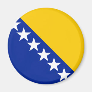 Íman VAGABUNDOS da bandeira de Bósnia e de Herzegovina