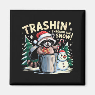 Íman Vagando pela Neve Natal Raton Funil Roupa H
