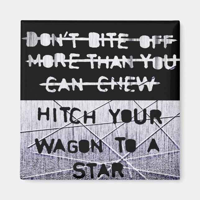 Íman Vagão para um ímã estrela (Frente)