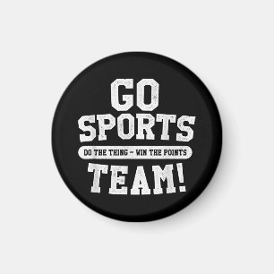 Íman Vai para a equipe de esportes! Esportes Engraçados
