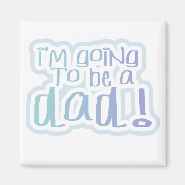 Íman Vai ser um Camiseta Pai e presentes (Frente)