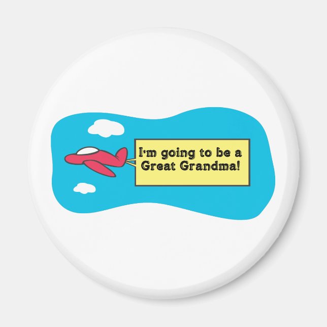 Íman Vai ser uma vovó Excelente! (Frente)