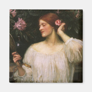 Íman Vaidade pelo Waterhouse, retrato do Victorian do