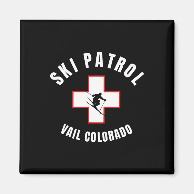 Íman Vail Colorado Ski Patrol (Frente)