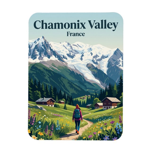 Íman Vale de Chamonix França (Vertical)