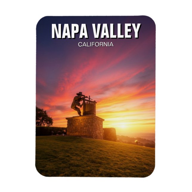 Íman Vale de Napa Califórnia (Vertical)