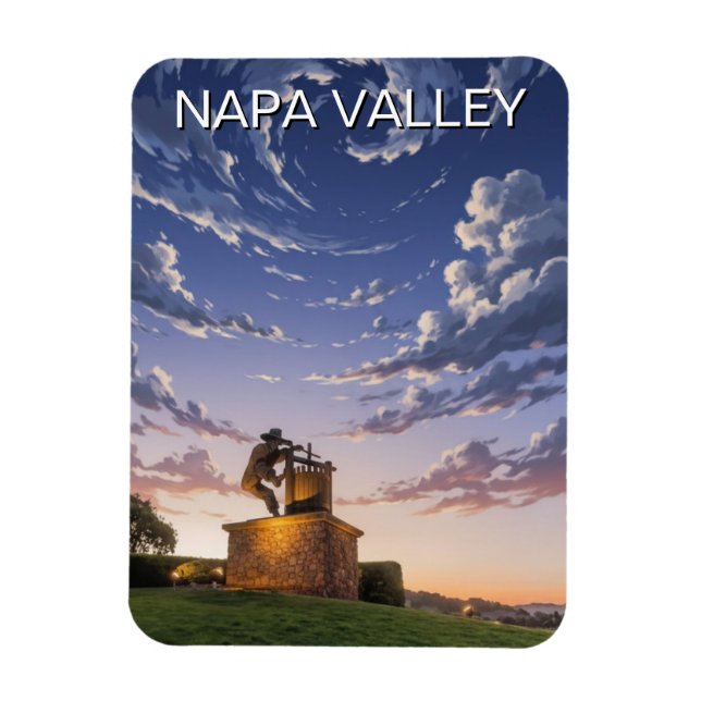 Íman Vale de Napa Califórnia (Vertical)