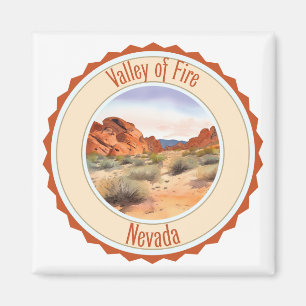 Íman Vale do Fogo, Nevada