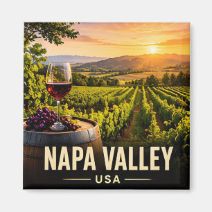 Íman Vale do Napa Califórnia EUA País do Vinho 🍇