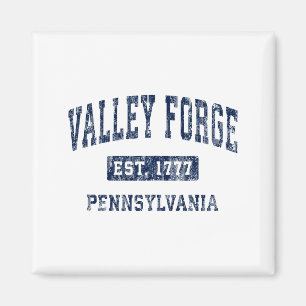 Íman Vale Forge Pensilvânia Pa Antigo Estabelecido P