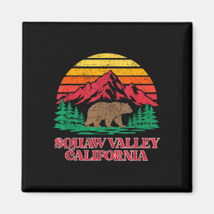 Íman vale olímpico urso pardo vintage califórnia