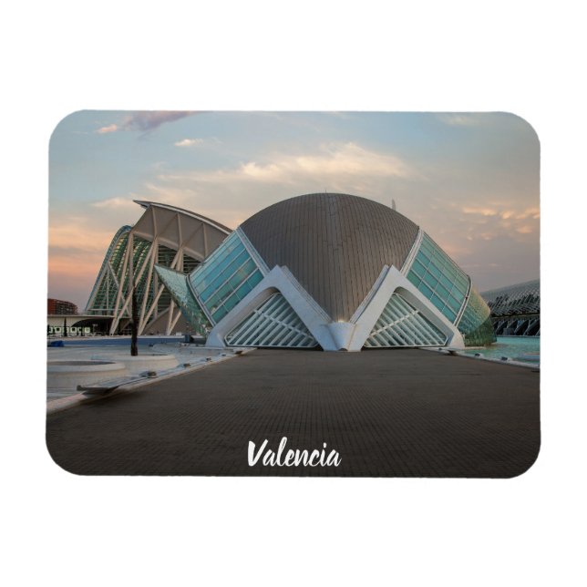 Íman Valencia ciudad de las artes y las ciencias (Horizontal)