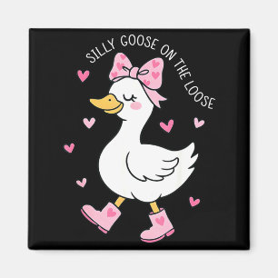 Íman Valentine Ganso Bobo à Solta Coquete Laço Gi