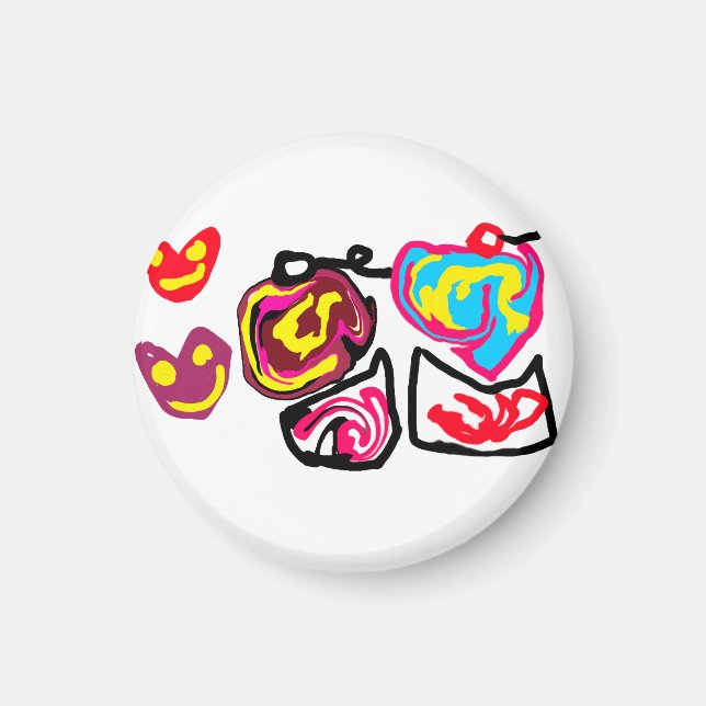 Íman valentine's day cupcakes (Frente)