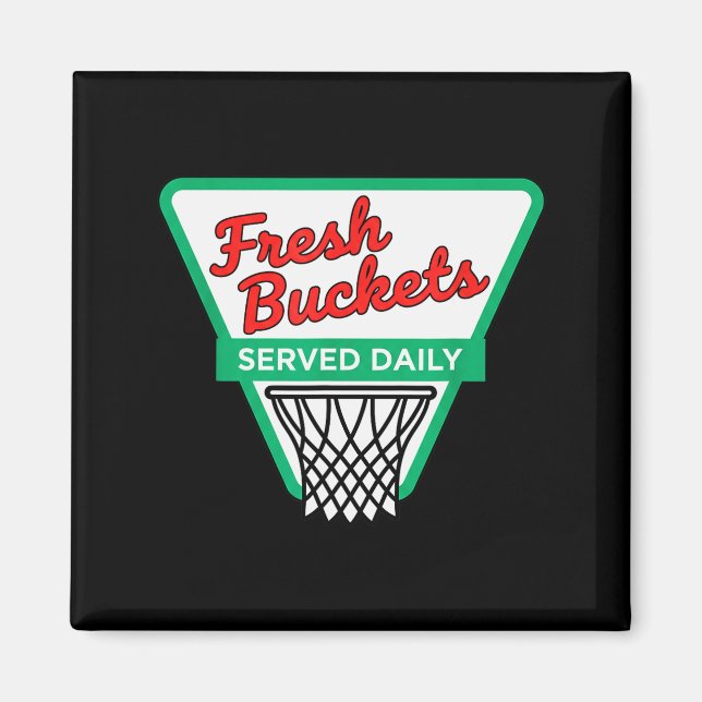 Íman Valentines Day Fresh Buckets Served Daily - Basket (Frente)