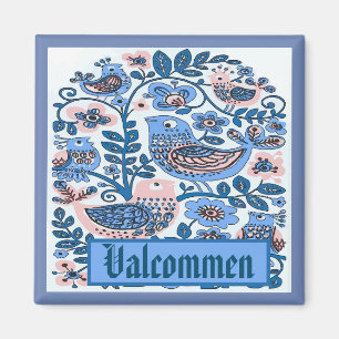 Íman Valkomen, Suecia, editar texto Magnet