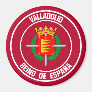 Íman Valladolid Round Emblem