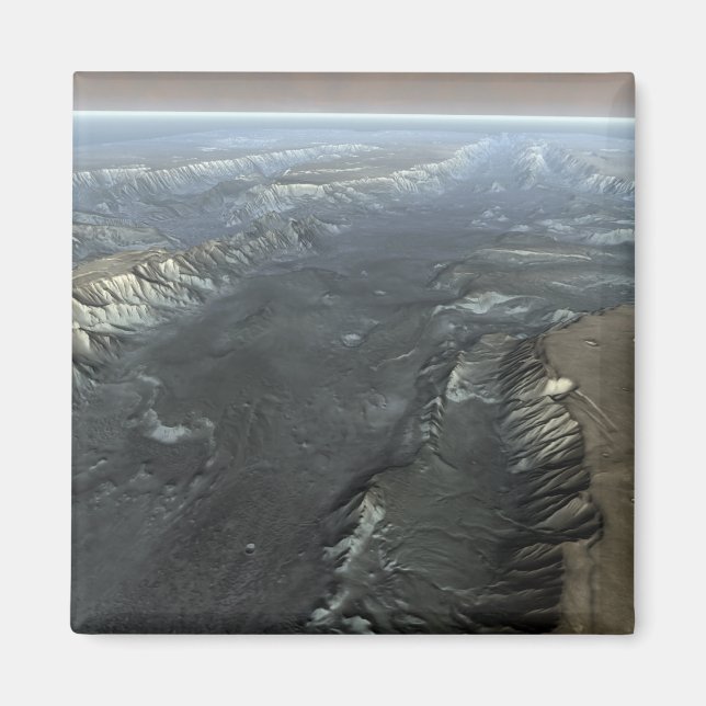 Íman Valles Marineris, o Grande Canyon de Marte (Frente)