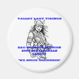 Íman Valley Lady Vikings Magnet