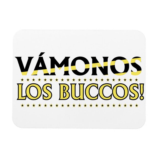 Íman VAMONOS Los Buccos! Íman! (Horizontal)