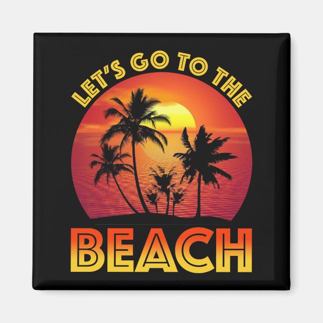 Íman Vamos à Praia (Frente)