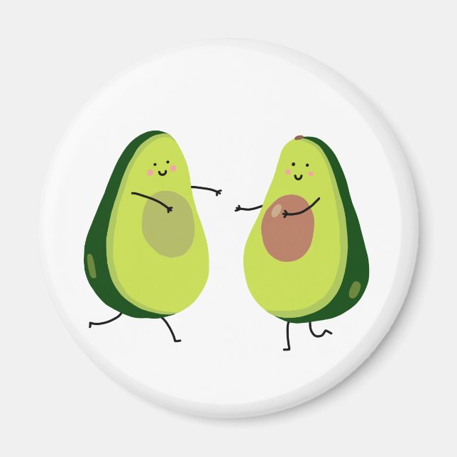 ÍMAN VAMOS AVOCUDDLE, AVOCADO DESIGN (Frente)