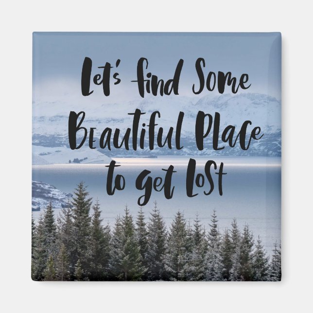 Íman Vamos encontrar um lugar bonito (Frente)