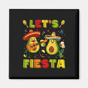 Íman Vamos Festa Abacate E Tacos Cinco De Mayo Homens