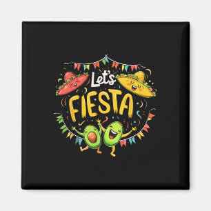 Íman Vamos Festa Abacate E Tacos Sombrero Cinco De M
