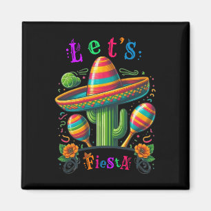 Íman Vamos Festa Cactus Cinco De Maio Homens Mulheres M