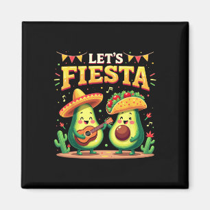 Íman Vamos Fiesta 5 Cinco De Mayo Para Mulheres Rapazes