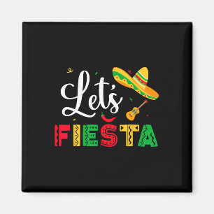 Íman Vamos Fiesta Cinco De Mayo Partido Mexicano Mulher