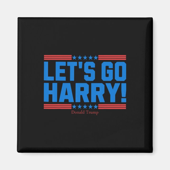 Íman Vamos Harry Sair Do Sofá Você Está Votando  (Frente)