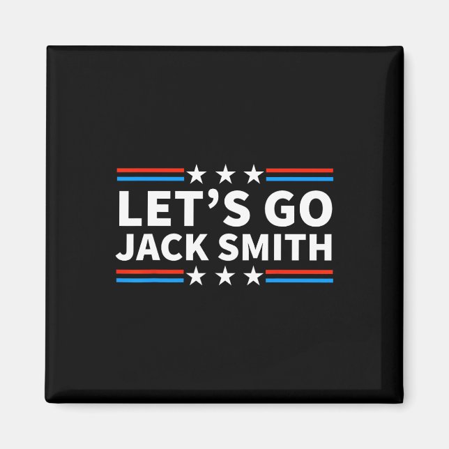 Íman Vamos Jack Smith para o Presidente do Diversão Usa (Frente)
