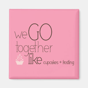 Íman Vamos Juntos/Como Cupcakes + Glacé
