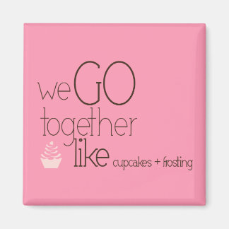 Íman Vamos Juntos/Como Cupcakes + Glacé