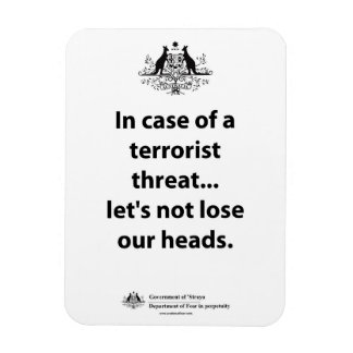 Íman Vamos não perder nossas cabeças.