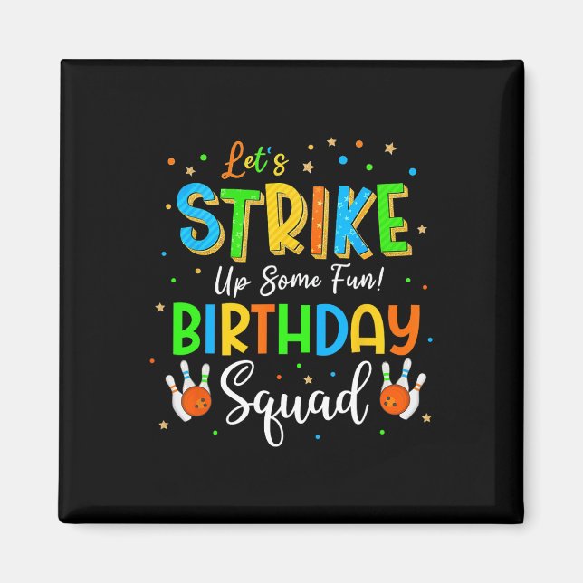 Íman Vamos Nos Divertir! Birthday Squad Crew Bowl (Frente)