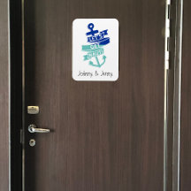 Vamos Pegar Nauti Cruise Door Decorker