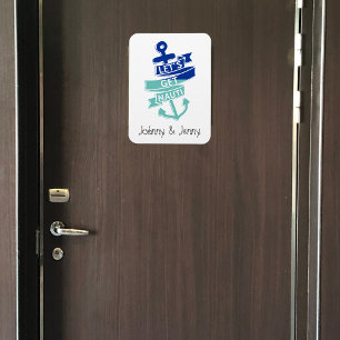 Íman Vamos Pegar Nauti Cruise Door Decorker