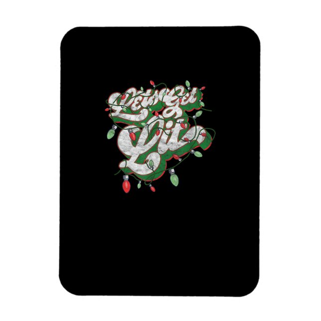 Íman Vamos Sai - Bebendo Engraçado Gra de Natal (Vertical)