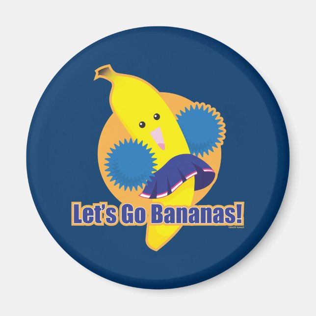 Íman Vamos Vai Bananas! (Frente)